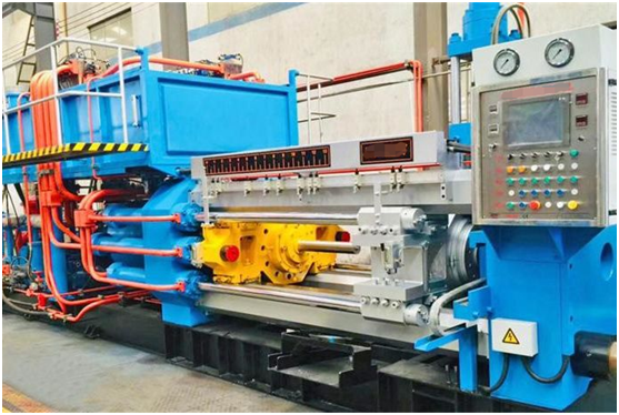 Two kinds of extrusion process characteristics of aluminum extrusion machine