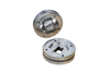 aluminum extrusion hollow die top view – precision machined H13 tooling with 60-1000mm diameter range